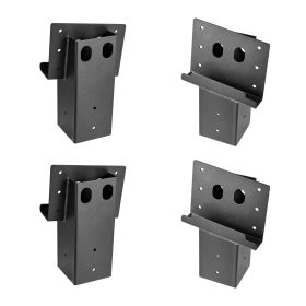 Deer Blind Brackets, Outdoor 3.6x3.6 Platform Bracket, Fit 3.5x3.5 In / 88.9x88.9 mm Lumber