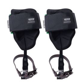 Tree Climbing Spikes, 1 Pair Alloy Steel Climbing Spurs, 350lbs Load Capacity Tree Climbing Gear with Straps and Spike Protectors